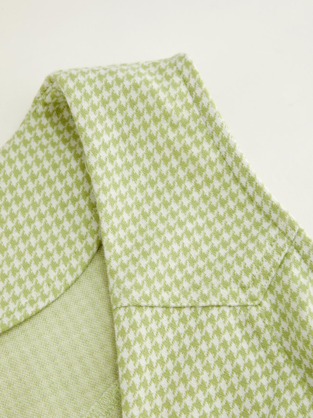 Verbena Houndstooth Gingham Mini Dress
