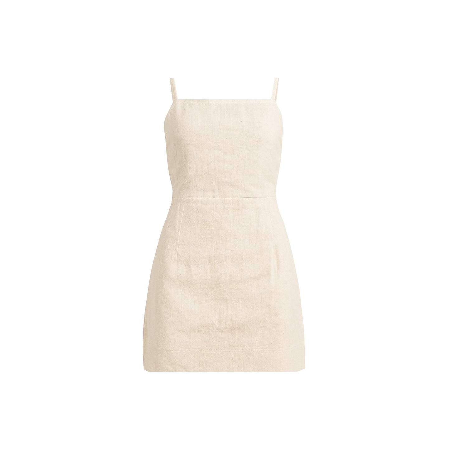 Rhoda - Mini robe en lin à dos ouvert