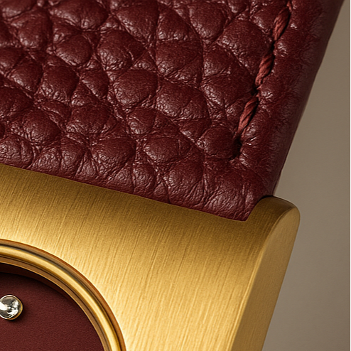 Tatiana Leather Bangle Watch