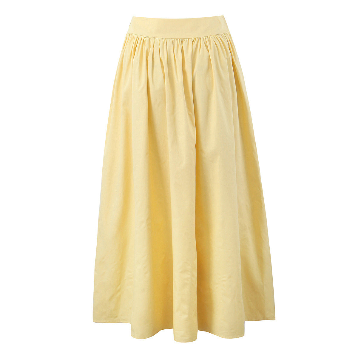 Shari Flowy High-waist Midi Skirt