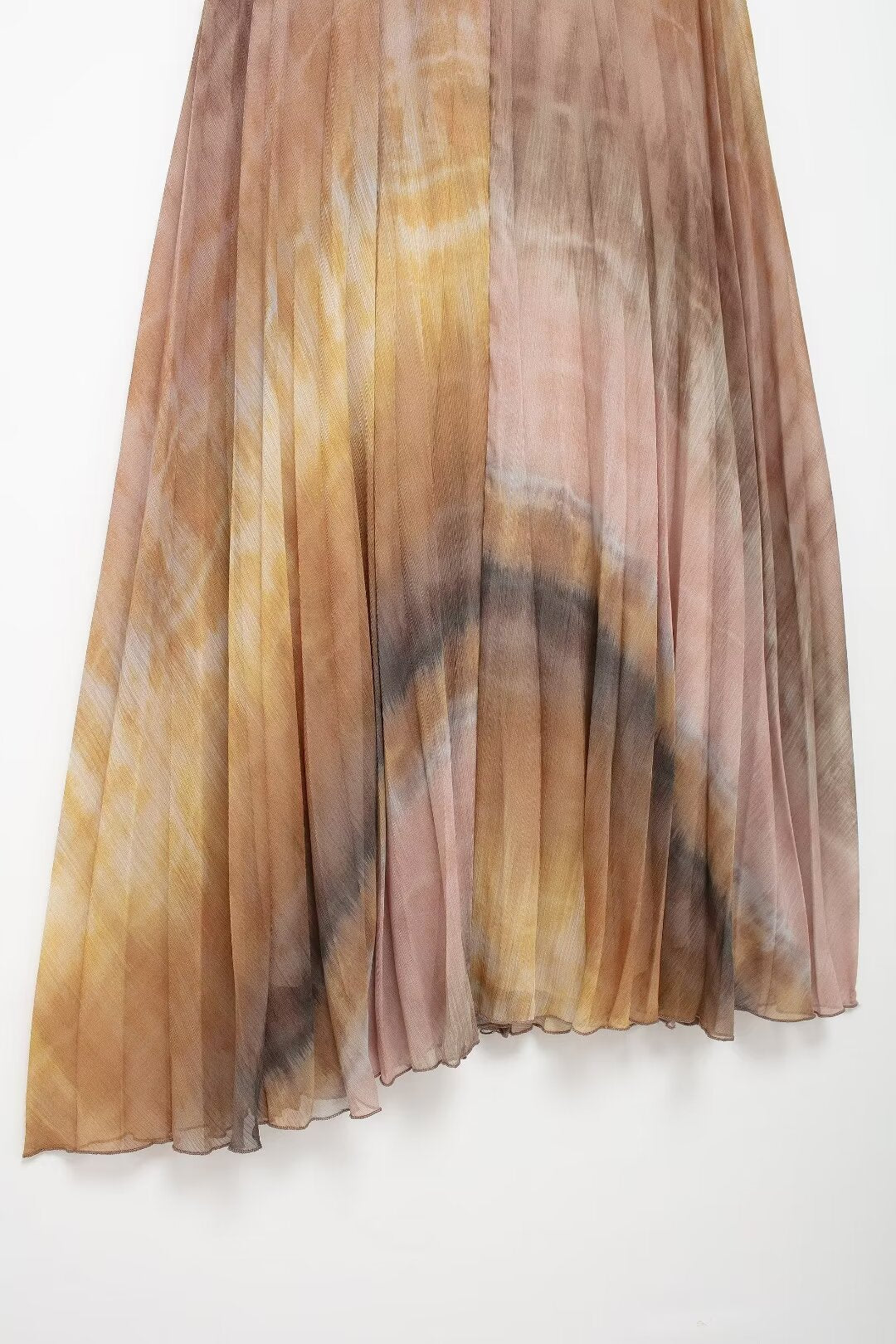Albina Plissiertes Neckholder-Maxikleid für den Urlaub