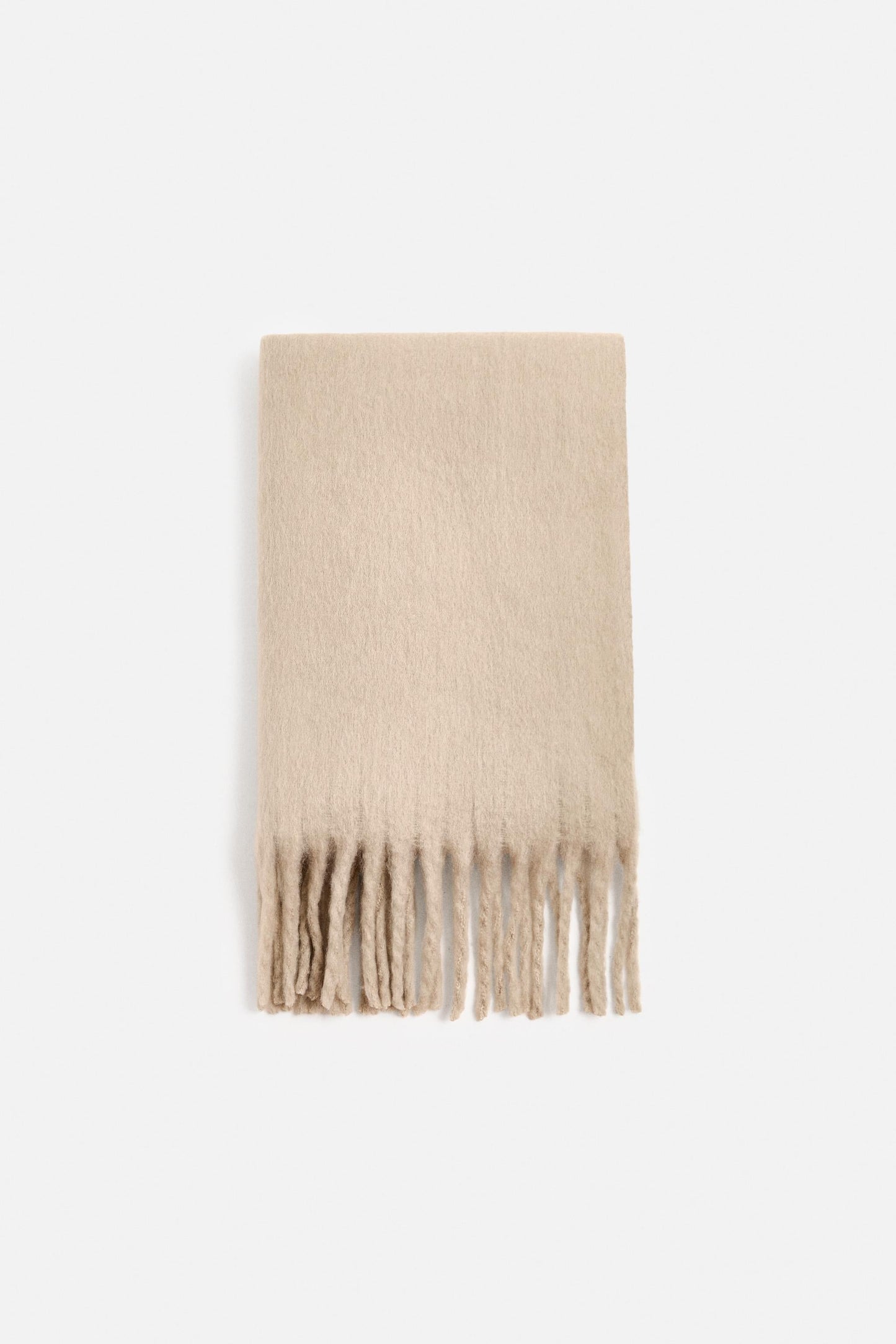 Chunky Scarf - Women's Oversized Heavy Fringed Winter Scarf