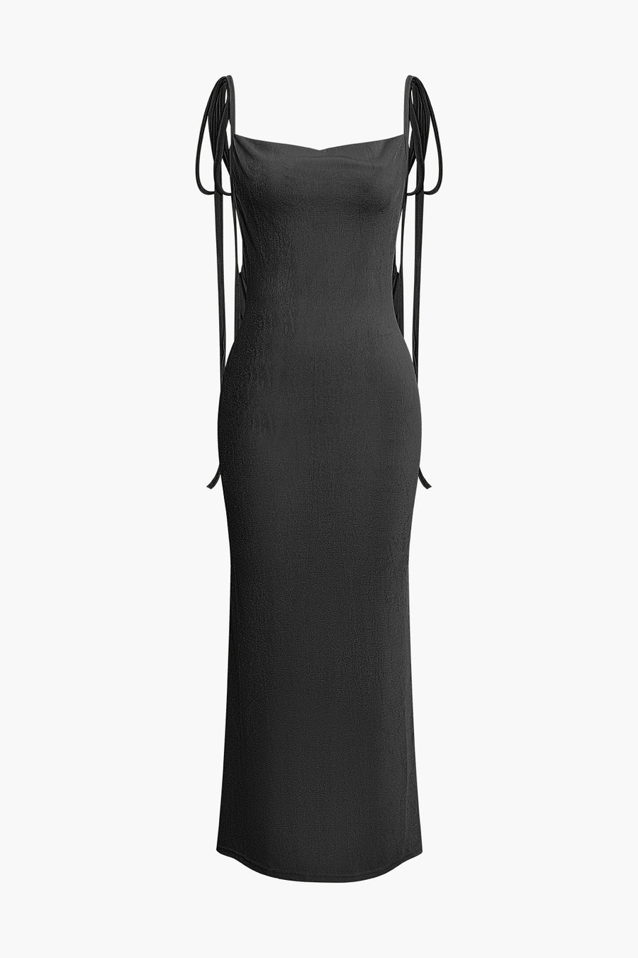 Low Back Maxi Dress - Womens Sleeveless Long Backless Maxi Dress