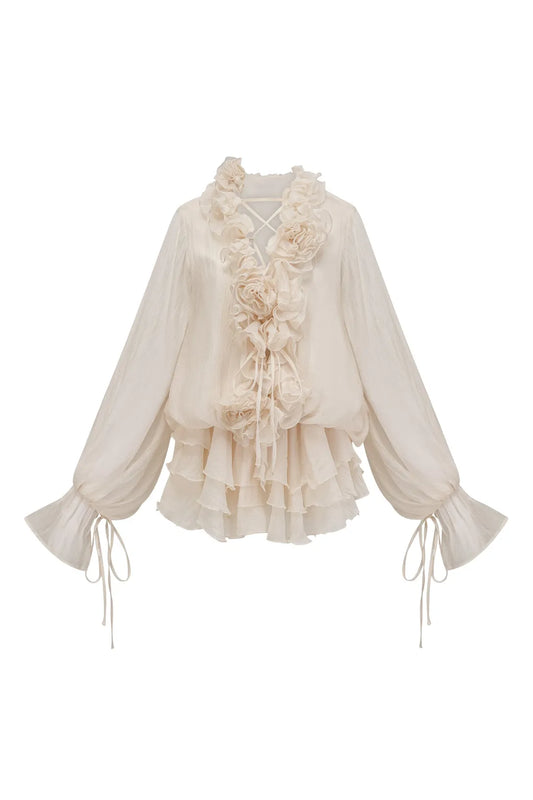 Daniela Boho Ruffle Dress