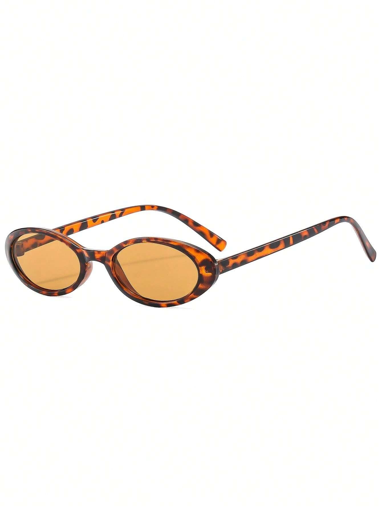 Oval Sunglasses - Women's Retro Oval Frame Sunglasses