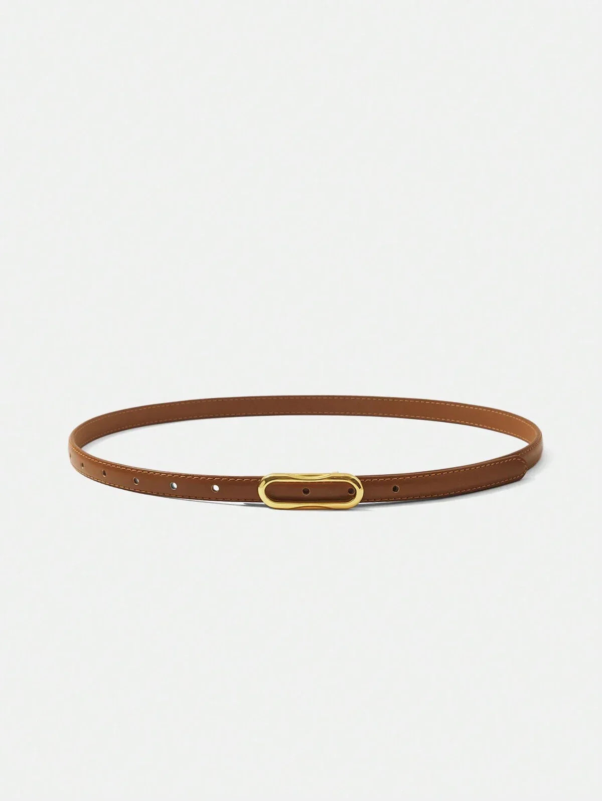 Slim Belt - Woman's Casual Slim Leather Waist Belt