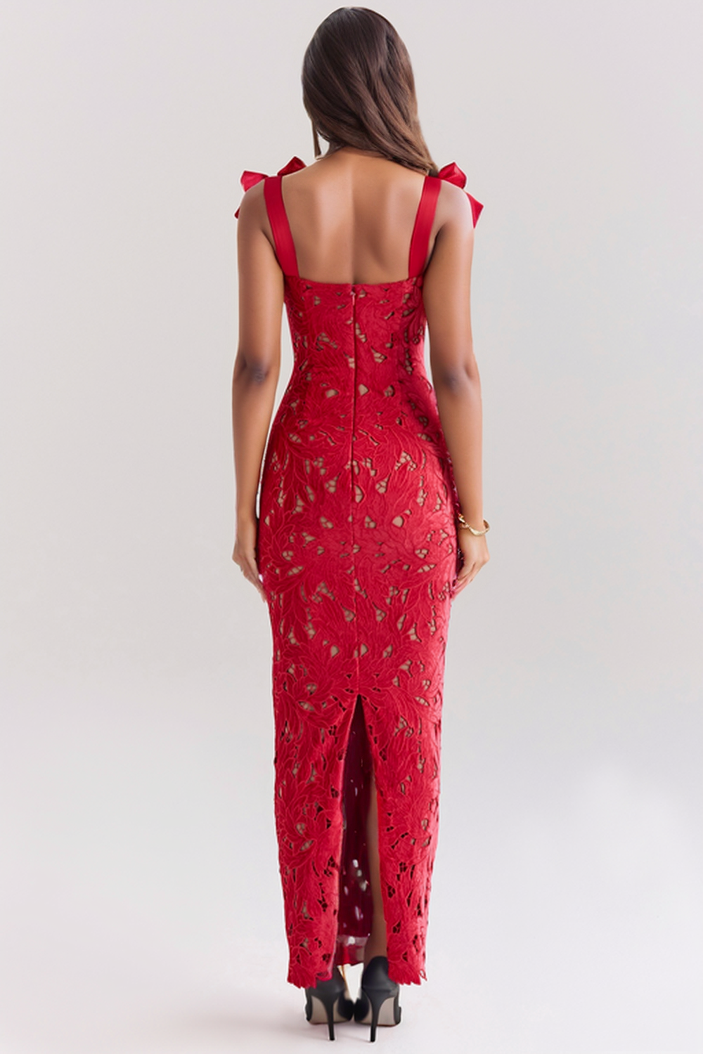 Celestine Lace Holiday Maxi Dress