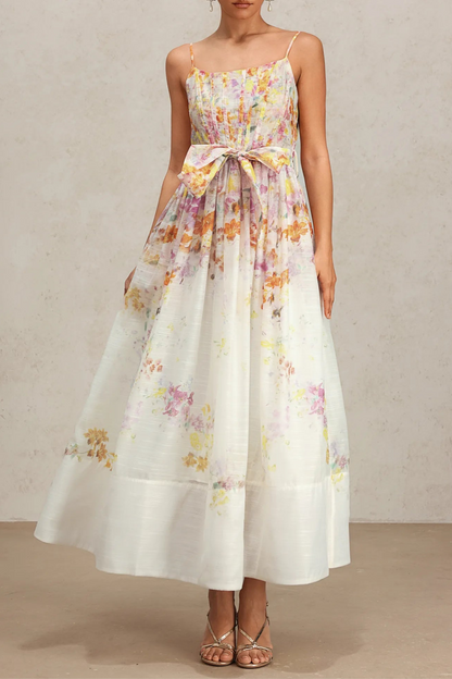 Lilia Corset Midi Dress