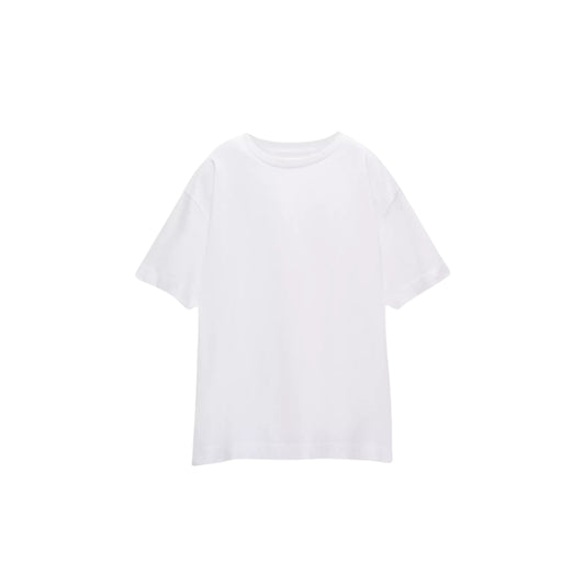 Bawełniana koszulka Keelara Relaxed Fit