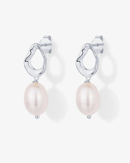 Pearl Drop Earring - Grace Tear Drop Pearl Earring Collection