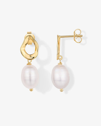 Pearl Drop Earring - Grace Tear Drop Pearl Earring Collection