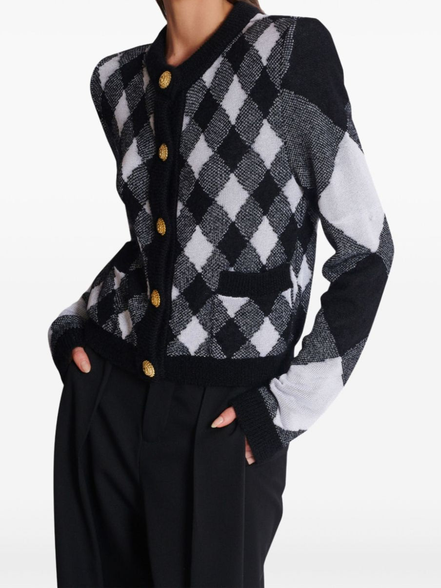 Maxime Gold Button Cardigan