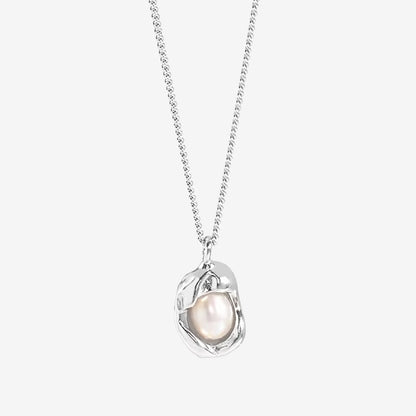 Caitlin 925 Sterling Silver Freshwater Pearl necklace