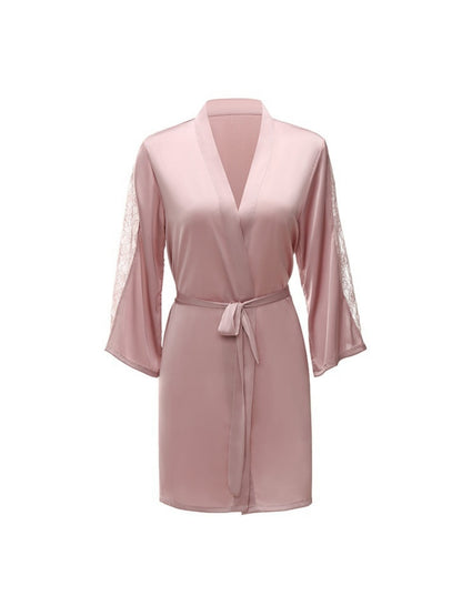 Jane Satin Robe & Slip Dress