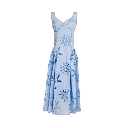 Tiana Eyelet Embroidery Sundress