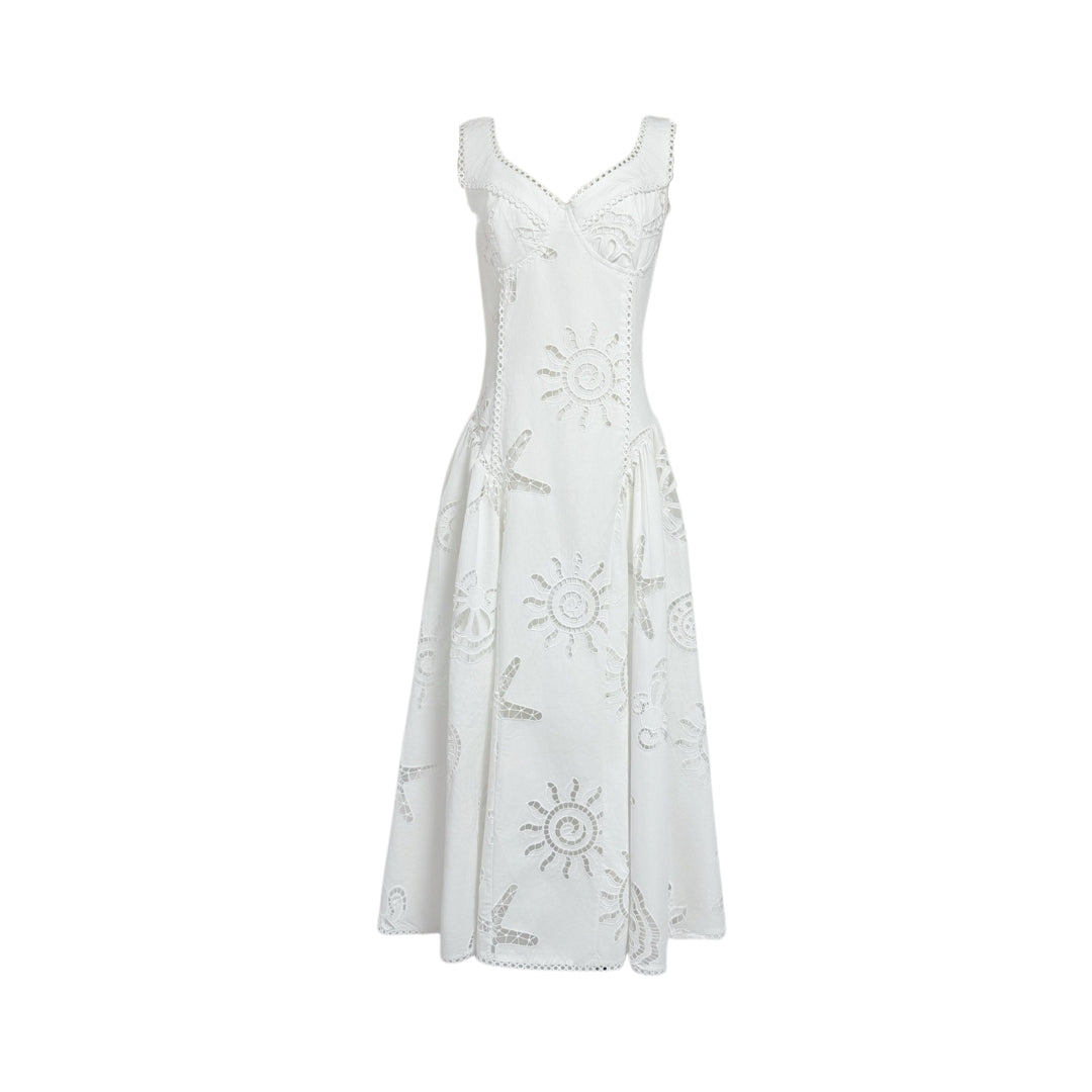 Tiana Eyelet Embroidery Sundress