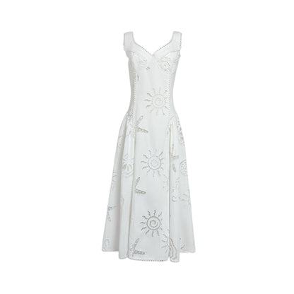 Tiana Eyelet Embroidery Sundress