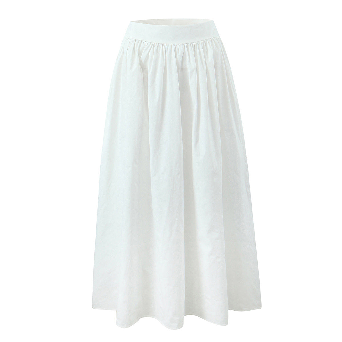Shari Flowy High-waist Midi Skirt