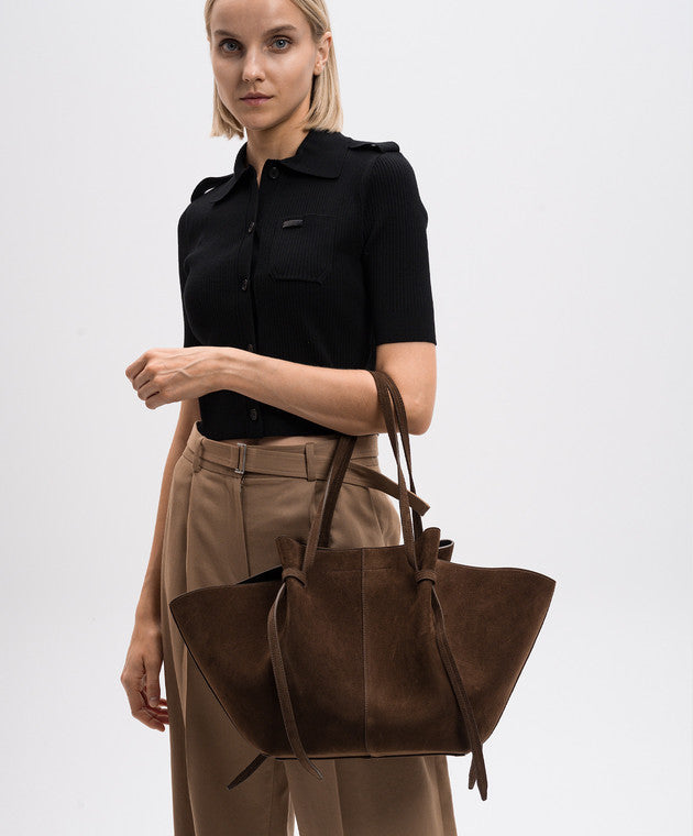 Renee Suede Tote Bag