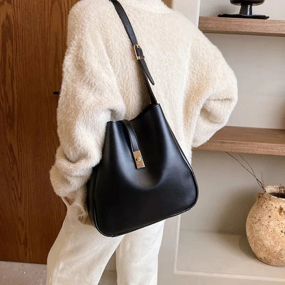 Agnes Leather Hobo Bag