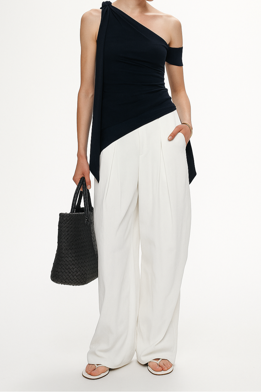 Calypso One-Shoulder-Top