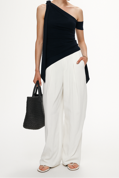 Calypso One-Shoulder-Top
