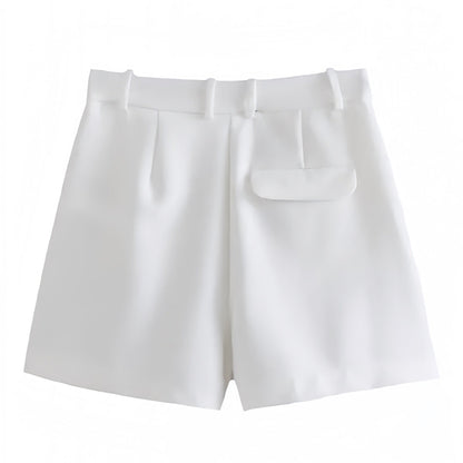 Henrietta Pleated Shorts