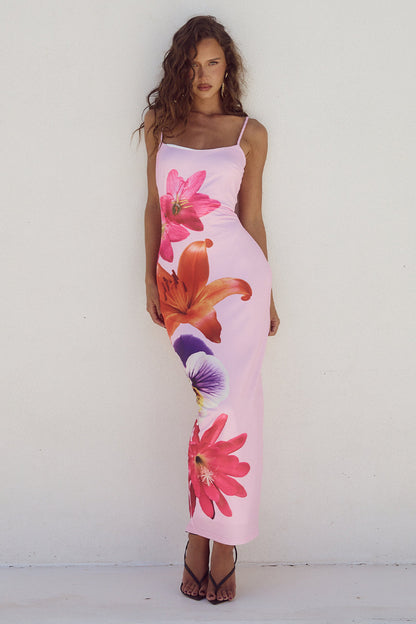 Meg Floral Sleeveless Dress