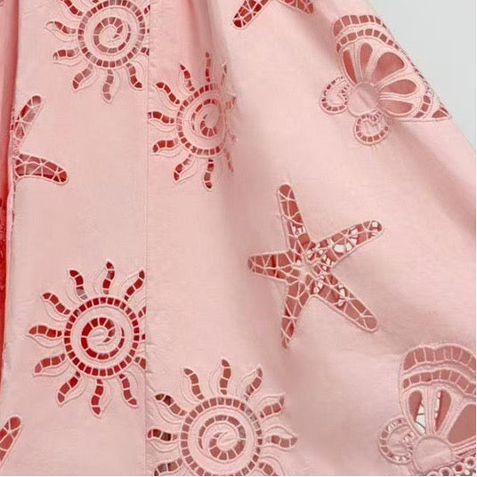 Tiana Eyelet Embroidery Sundress