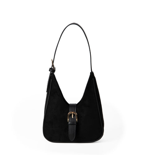 Lulu Suede Shoulder Bag