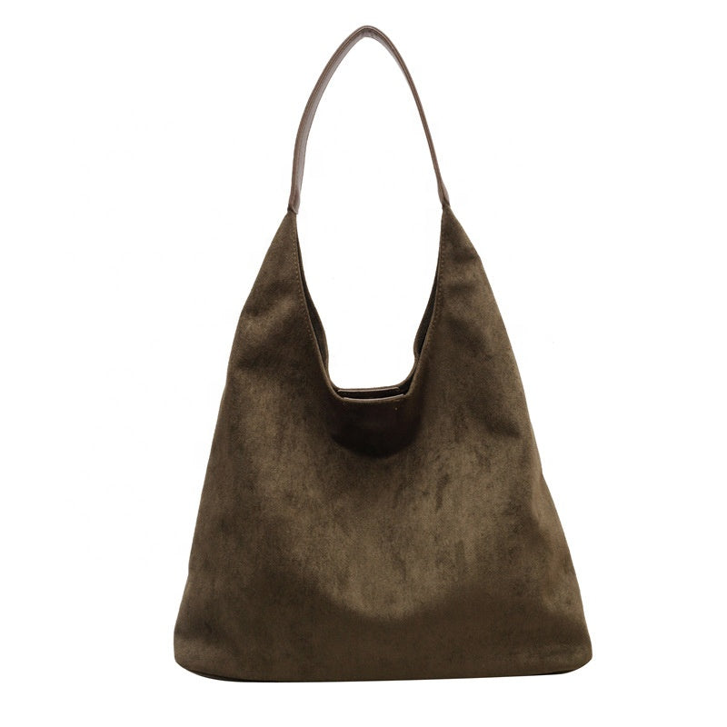 Jane Suede Hobo Bag