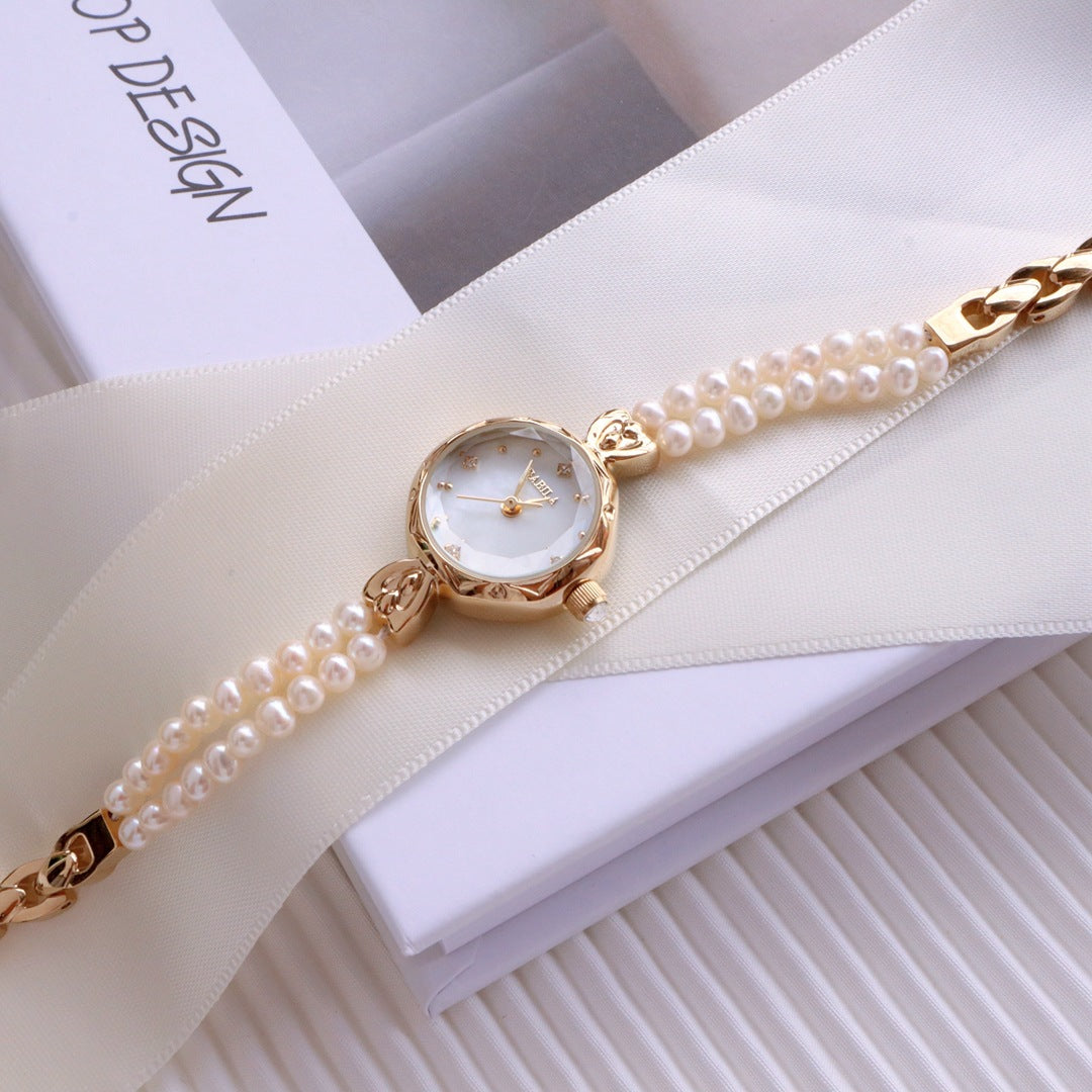 Pearl Virtue Vintage Styled Watch