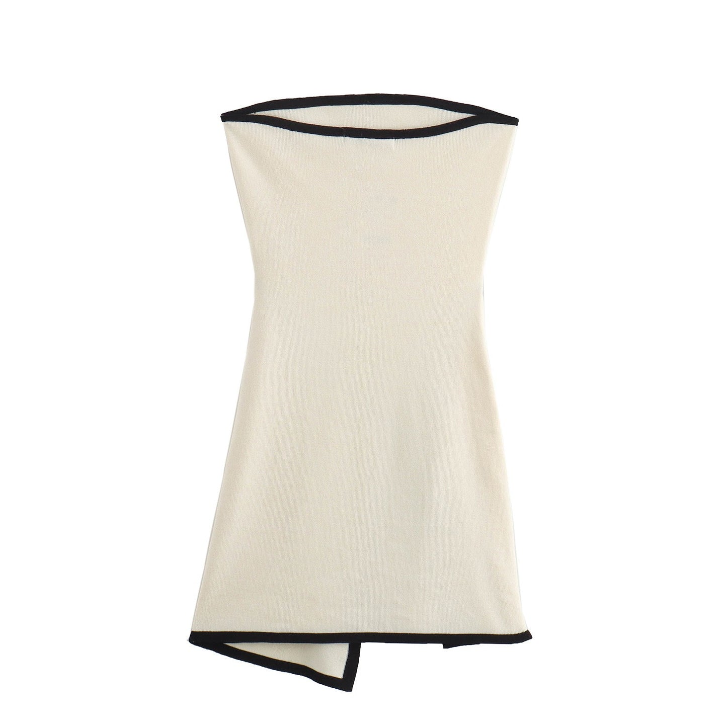 Strapless Mini Dress - Womens Knit Strapless Mini Dress for Summer