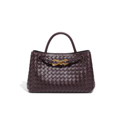 Martina Woven Leather Bag