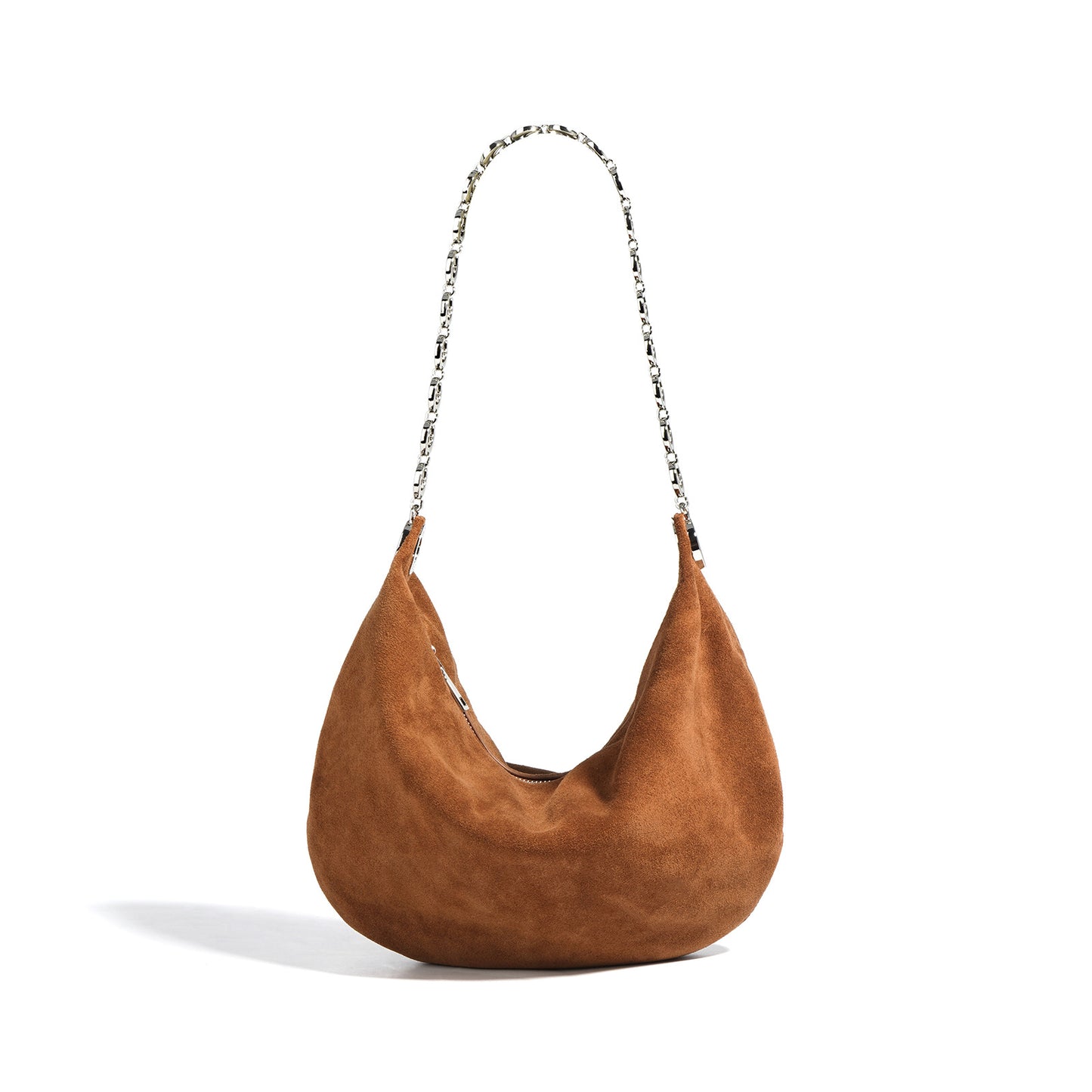 Camille Suede Shoulder Bag