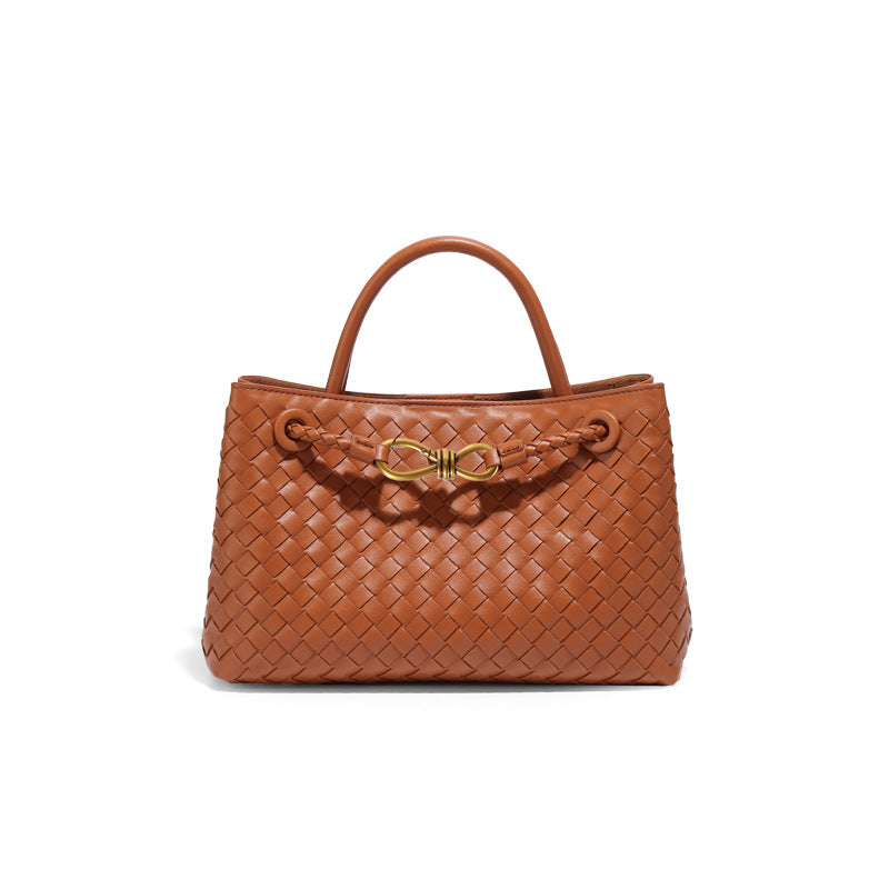 Martina Woven Leather Bag