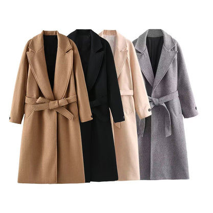 Wool Blend Coat 