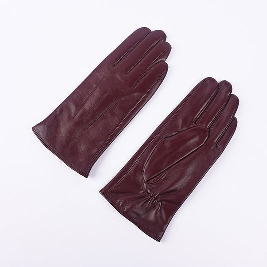 Savina Sheepskin Leather Gloves