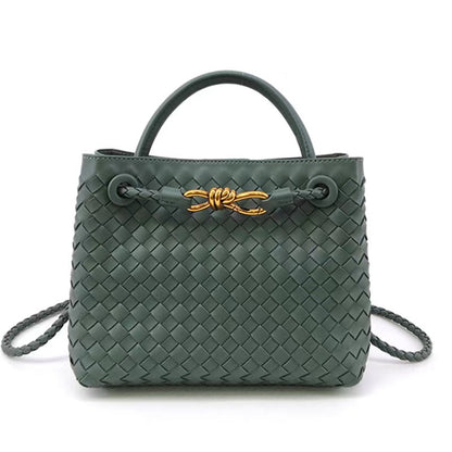 Martina Woven Leather Bag