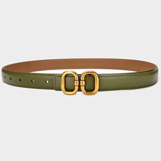 Chloe Gold Buckle Belt
