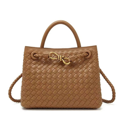 Martina Woven Leather Bag