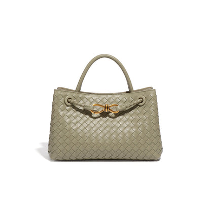 Martina Woven Leather Bag