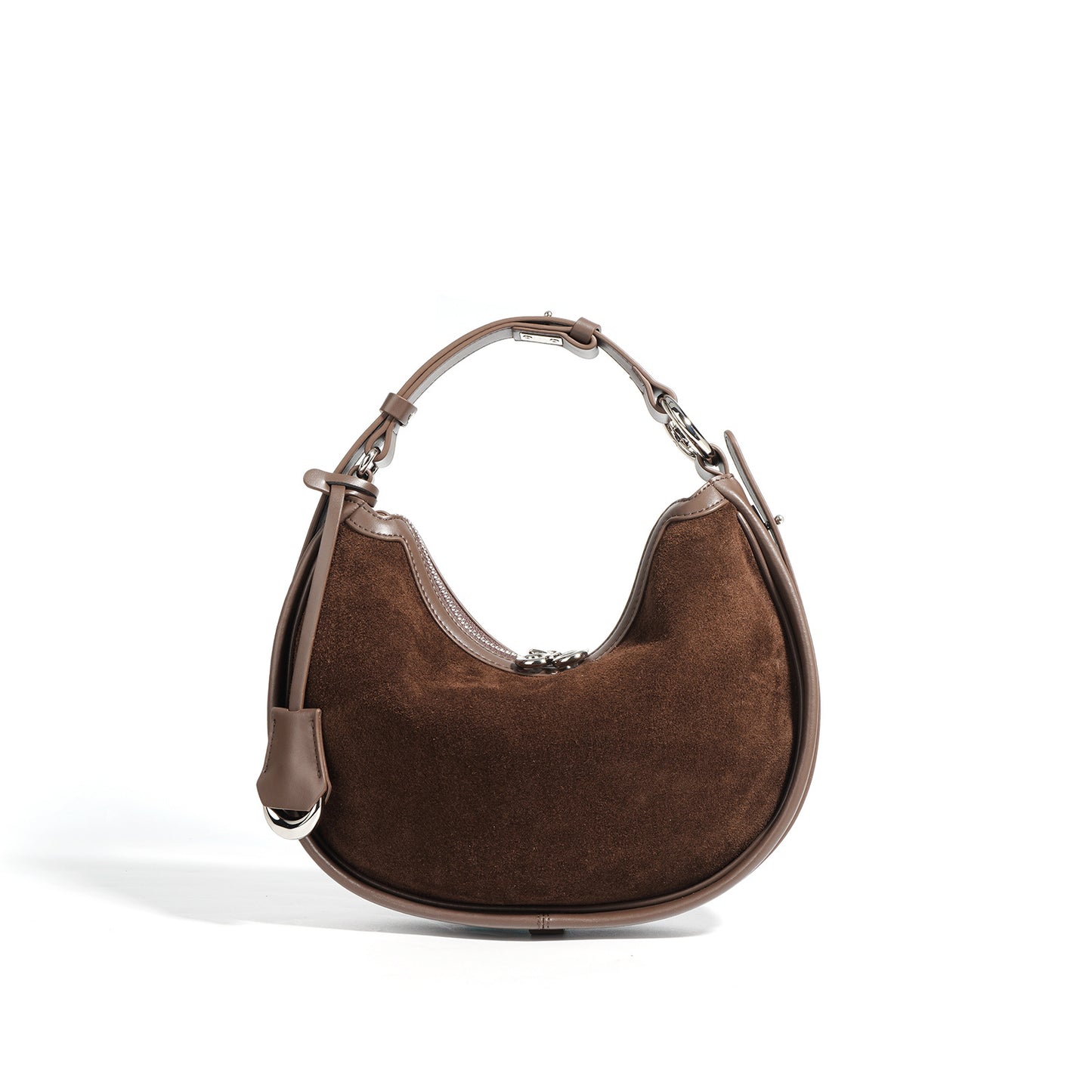 Poppy Suede Shoulder Bag