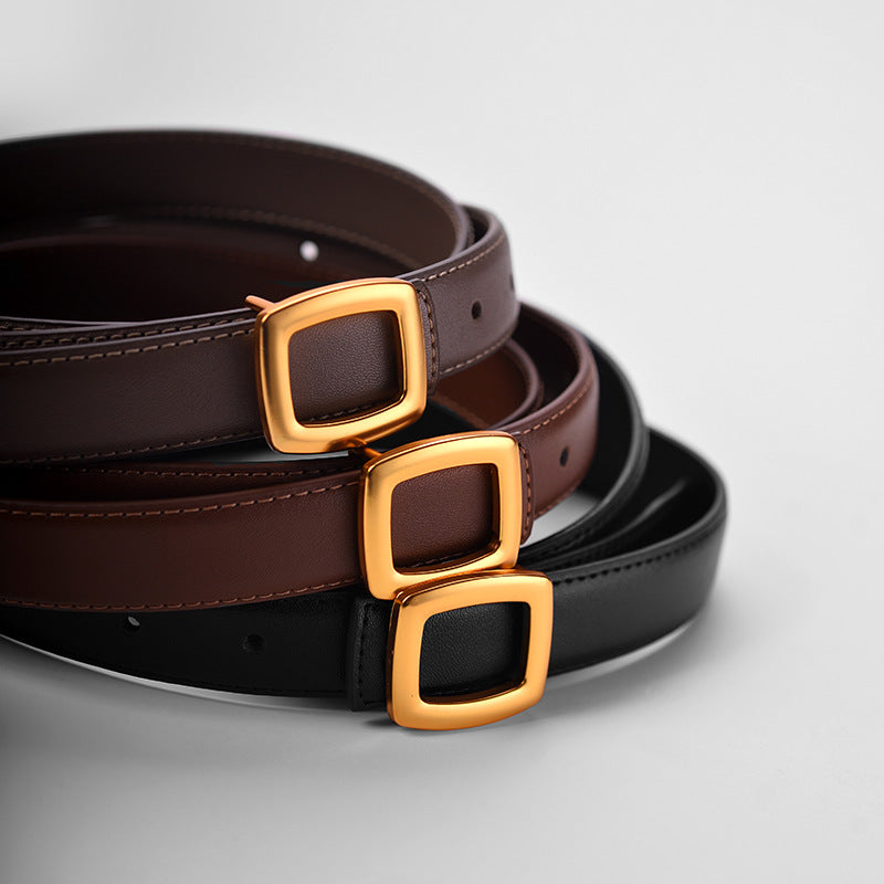 Designer Belt- Woman's Designer Leather Belt