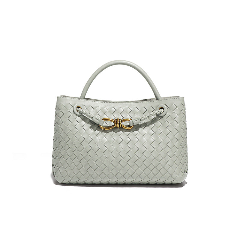 Martina Woven Leather Bag