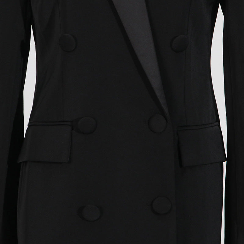Merle Crystal Embellished Blazer Dress