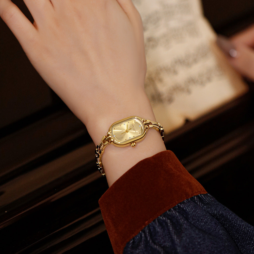 Vintage Styled Watch - Gold