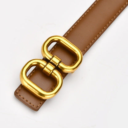 Chloe Gold Buckle Belt