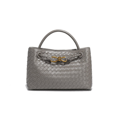 Martina Woven Leather Bag