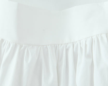 Shari Flowy High-waist Midi Skirt